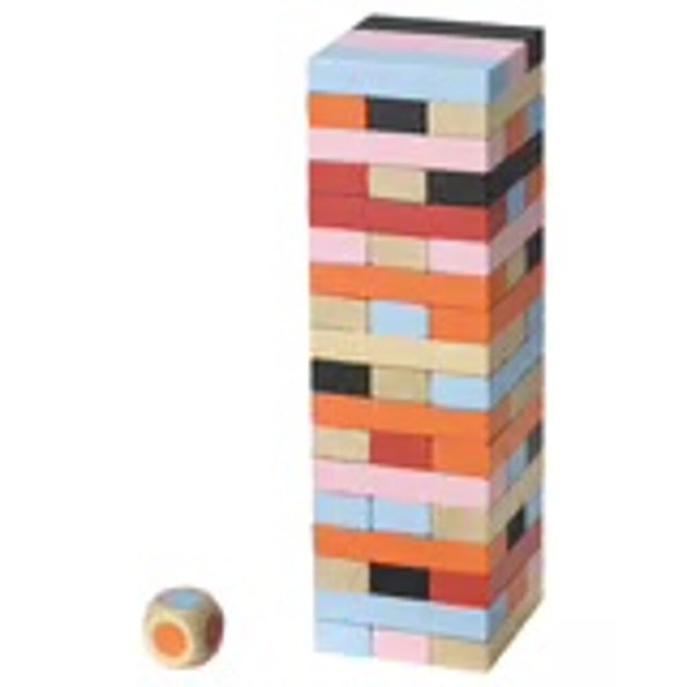 IKEA FJÄLLVRÅK Stacking Game Build, Tumble, Rise Up Fun for All Ages